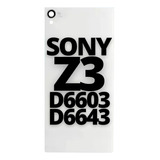 Tapa Trasera Repuesto Para Sony Xperia Z3 D6603 D6643 6653