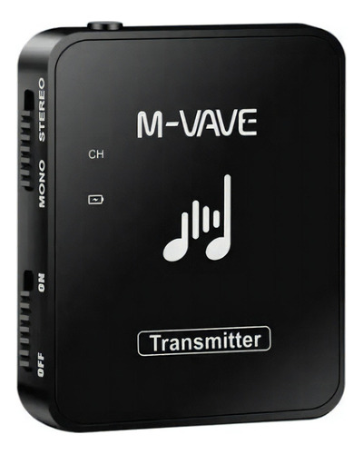 Transmissor M-vave Wp-10 Retorno De Palco Adicional Avulso Cor Preto