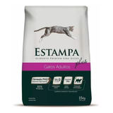 Alimento Estampa Plus Gato Adulto X 15 Kg