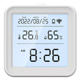 Sensor Temperatura Wifi Lcd Umidade Tuya Alexa E Google Home