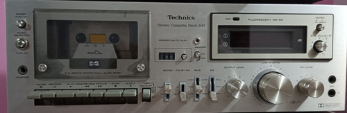 Deck Cassette Technics Clasica