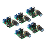 5 Pcs Lm386 Amplificador De Amplificador De Áudio 0.5-10w