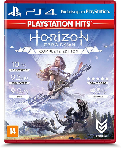 Game Horizon Zero Dawn Complete Edition Hits - Ps4- Físico