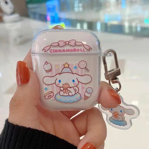 Funda Importada Para AirPods Diseño Cinnamoroll 