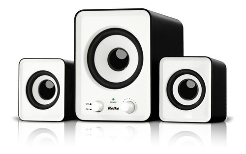 Parlantes 2.1 Kolke Kpc046 Subwoofer Usb Ctrol Volumen 25w