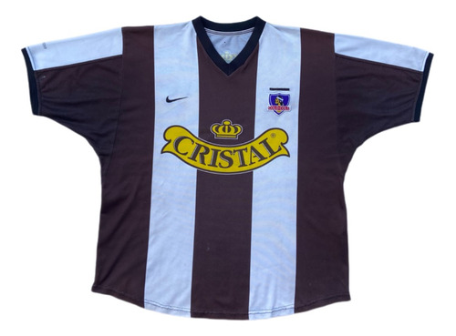 Camiseta Colo Colo Mercosur, Marca Nike, Año 2001, Talla M.
