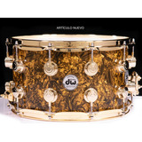 Tarola Dw Collectors Gold Abalone Maple 14x8 Gold Hardware