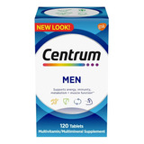 Multivitamínico Centrum Men 120 Tablets- Importado Eua 