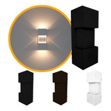 Kit 4 Arandela Led 10w Frisos Efeito Externo/interno L995  