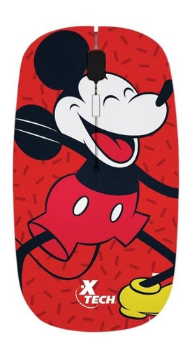 Mouse Inalámbrico Xtech | Edición Mickey Mouse Color Negro