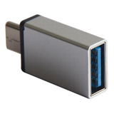 Adaptador Otg Usb Tipo C Macho A Usb 3.0 Hembra