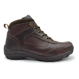 Botas De Hombre Senderismo Casuales Confort Piel  Nh F150