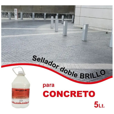 Sellador Concreto Estampado, Oxidado, Pulido 5 L | Envío gratis