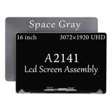Pantalla De Repuesto Para Macbook Pro A2141 2019 Space Gray 