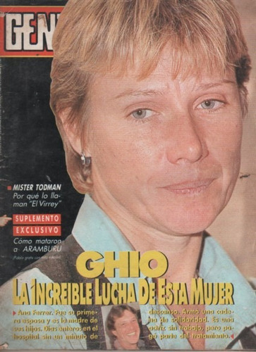 Revista * Gente * Nº 1348 Del Año 1991 Madonna - Migre