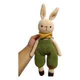 Conejo De Apego Tejido A Crochet 