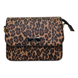 Bolsa Feminina Transversal Tiracolo Wj Animal Print