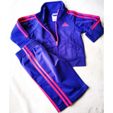 Conjunto adidas Pantalon Y Buzo, 9 Meses, Impecable!