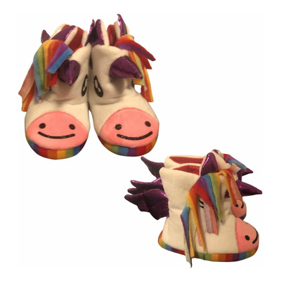 Pantuflas Botitas Unicornio | Meses sin interés