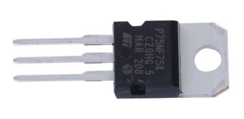 P75nf75 P75n75 Mosfet De Canal N Original 75 Volt 80 Amp