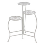 Deco 79 Soporte Floral De Metal Para Interiores Y Exteriore.