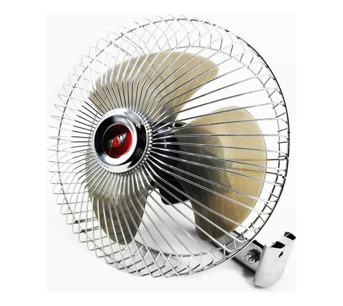 Ventilador Automotivo 8'' Polegadas 12v Oscilação Carro