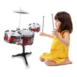Chilartalent Kids Drum Set Plastic Toy Drum Set Para Niños D