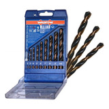 Juego De Mechas Acero Rapido Metal 9 Piezas 2-10 Mm Wadfow