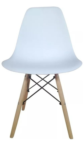 Silla Interior  Eames X4 Unidades - Blancas - Begônia Ref