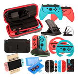 Kit Accesorios Juegos De Nintendo Switch Bundle Wheel Grip