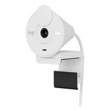 Webcam Logitech Brio 300 Full Hd White Color Blanco