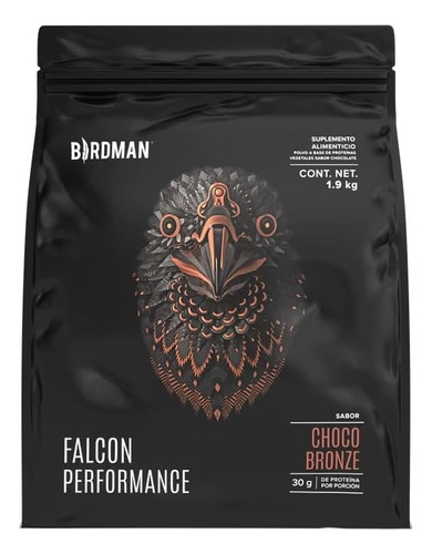 Birdman  Falcon Performance Proteínas Choco Bronze 1.9kg