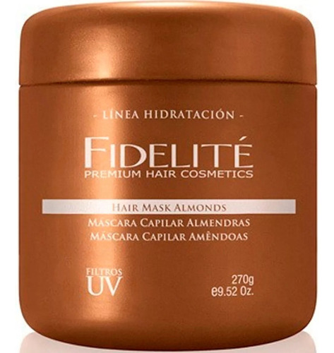 Fidelite Mascara Capilar Hidratante De Almendras