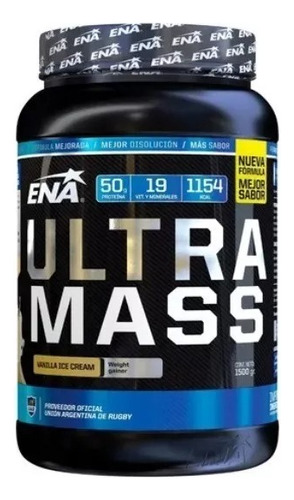 Ultra Mass X 1,5 Kg Varios Sabores - Ena Sport Fctr