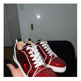 Tenis Christian Louboutin Rojo (charol)