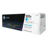 Cartucho De Toner Hp 202a (cf501a) Cian, 100% Original