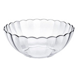 Tigela Bowl Saladeira De Vidro Redonda Grande 3l Marinex 