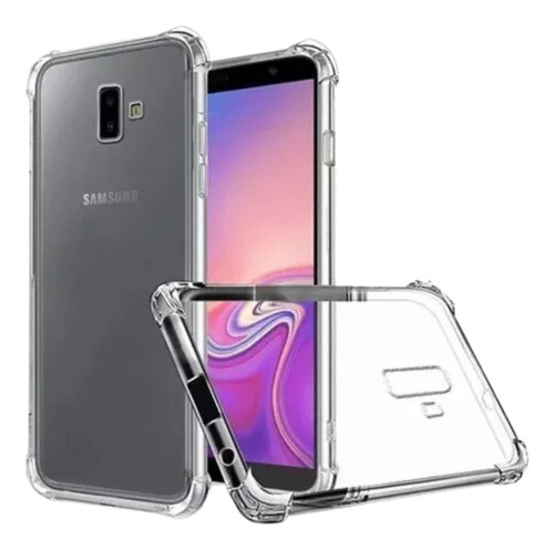 Funda Antigolpes Transparente Para Samsung  + Hidrogel Mate