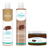Choco Shampoo + Choco Enjuague + Chocolate, Shelo  Nabel... 