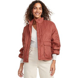 Chaqueta Mujer Old Navy Parka Oversized Rosado