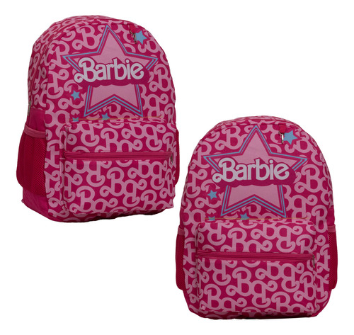 Bolsa Escolar Feminina Barbie Costas Passeio Viagem Aulas