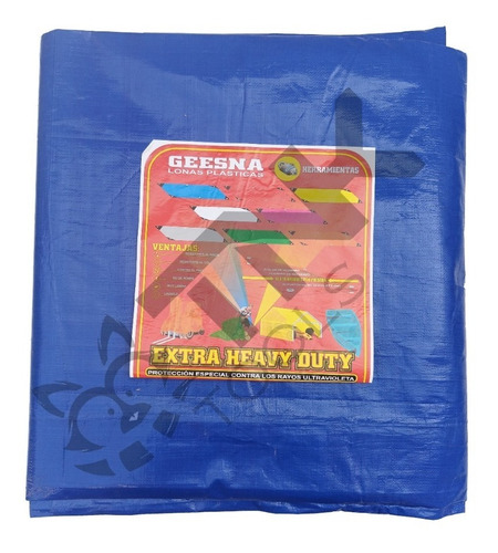 Lona Super Reforzada Impermeable 4 X 7 Mts Varios Colores