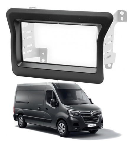 Marco Adaptador Pantalla 2 Doble Din Renault Master 2010 