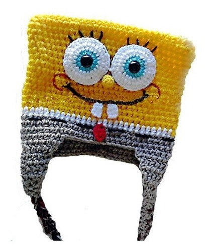 Gorro Tejido Al Crochet De Dory -  Buscando A Nemo