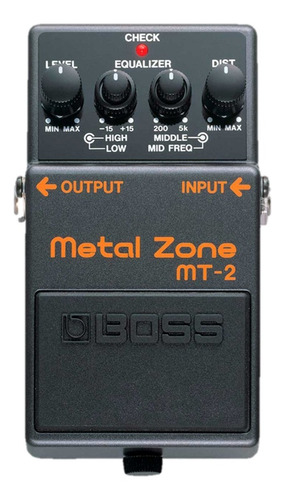 Pedal De Efectos Para Guitarra Distor Boss® Metal Zone Mt-2