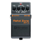 Pedal De Efectos Para Guitarra Distor Boss® Metal Zone Mt-2