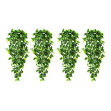 Calidad 4 Plantas Colgantes Artificiales Para Pared E