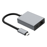Adaptador Micro Usb A Ethernet Con Puerto De Carga Pd Plug