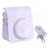 Funda Para Cámara Compatible Con Fujifilm Instax Mini 12 Color Purple