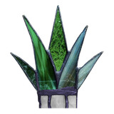 Maceta En Forma De Y Mini, Colorida Y Con Aloe, Decoración P